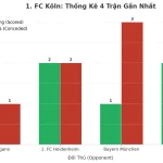 Thống kê Tài Xỉu 1. FC Köln 2025