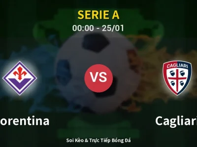 Kết Quả: Fiorentina 1-2 Cagliari – Highlight & Bàn Thắng | Serie A
