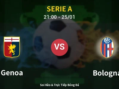 🔴 Trực Tiếp: Genoa 0-1 Bologna – Link Xem Serie A (Full HD)