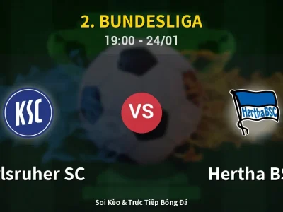 🔴 Trực Tiếp: Karlsruher SC 0-0 Hertha BSC – Link Xem 2. Bundesliga (Full HD)