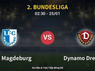Kết Quả: 1. FC Magdeburg 1-2 Dynamo Dresden – Highlight & Bàn Thắng | 2. Bundesliga
