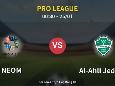 Kết Quả: NEOM 0-3 Al-Ahli Jeddah – Highlight & Bàn Thắng | Pro League