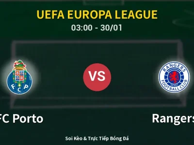 Kết Quả: FC Porto 3-1 Rangers – Highlight & Bàn Thắng | UEFA Europa League