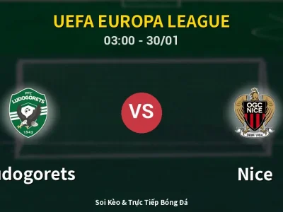 Kết Quả: Ludogorets 1-0 Nice – Highlight & Bàn Thắng | UEFA Europa League