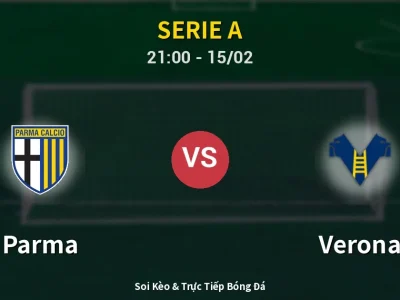 🔴 Trực Tiếp: Parma 1-1 Verona – Link Xem Serie A (Full HD)