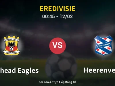 Kết Quả: GO Ahead Eagles 1-3 Heerenveen – Highlight & Bàn Thắng | Eredivisie