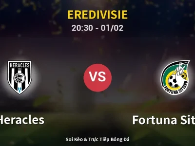 🔴 Trực Tiếp: Heracles 0-0 Fortuna Sittard – Link Xem Eredivisie (Full HD)