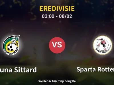 Kết Quả: Fortuna Sittard 2-2 Sparta Rotterdam – Highlight & Bàn Thắng | Eredivisie