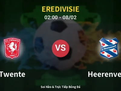 Kết Quả: Twente 5-0 Heerenveen – Highlight & Bàn Thắng | Eredivisie