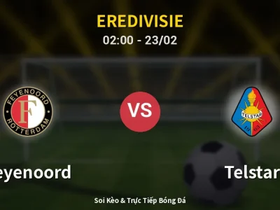 Kết Quả: Feyenoord 2-1 Telstar – Highlight & Bàn Thắng | Eredivisie