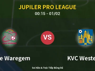 Kết Quả: Zulte Waregem 0-1 KVC Westerlo – Highlight & Bàn Thắng | Jupiler Pro League