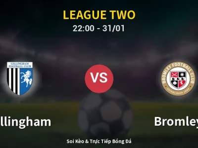 Soi Kèo Gillingham vs Bromley – 22:00 31/01 | Nhận Định, Dự Đoán Tỷ Số