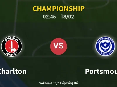 Kết Quả: Charlton 1-3 Portsmouth – Highlight & Bàn Thắng | Championship