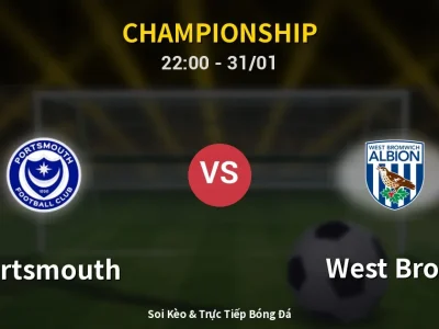 Soi Kèo Portsmouth vs West Brom – 22:00 31/01 | Nhận Định, Dự Đoán Tỷ Số