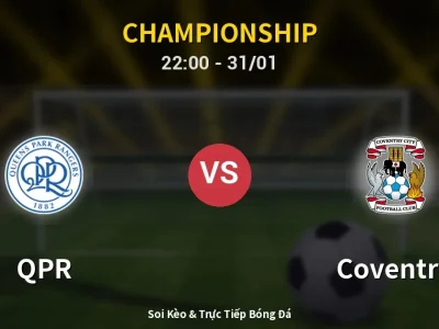 Soi Kèo QPR vs Coventry – 22:00 31/01 | Nhận Định, Dự Đoán Tỷ Số