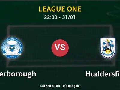 Soi Kèo Peterborough vs Huddersfield – 22:00 31/01 | Nhận Định, Dự Đoán Tỷ Số