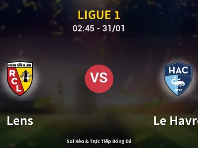 Kết Quả: Lens 1-0 Le Havre – Highlight & Bàn Thắng | Ligue 1