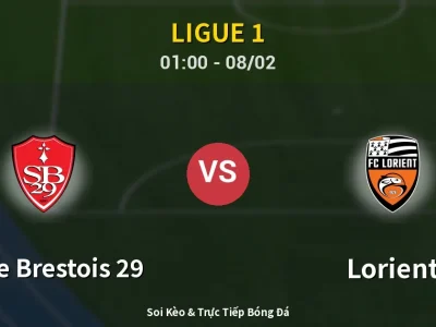 Kết Quả: Stade Brestois 29 2-0 Lorient – Highlight & Bàn Thắng | Ligue 1