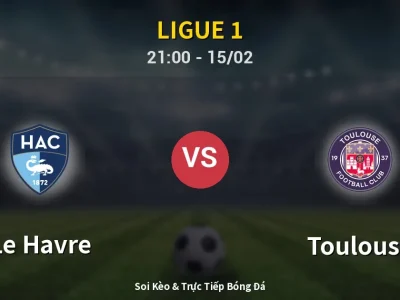🔴 Trực Tiếp: Le Havre 2-2 Toulouse – Link Xem Ligue 1 (Full HD)