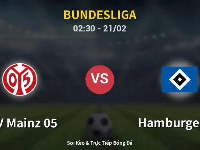 Kết Quả: FSV Mainz 05 1-1 Hamburger SV – Highlight & Bàn Thắng | Bundesliga