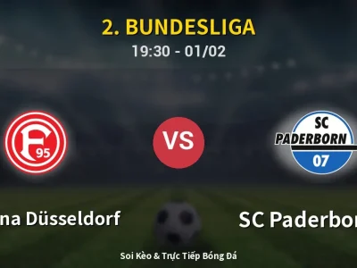 🔴 Trực Tiếp: Fortuna Düsseldorf 0-1 SC Paderborn 07 – Link Xem 2. Bundesliga (Full HD)
