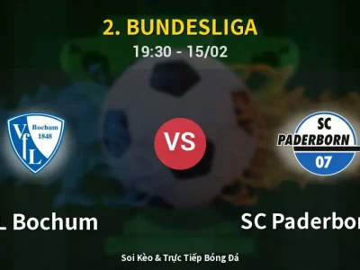 Kết Quả: VfL Bochum 0-0 SC Paderborn 07 – Highlight & Bàn Thắng | 2. Bundesliga