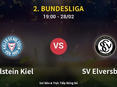 Soi Kèo Holstein Kiel vs SV Elversberg – 19:00 28/02 | Nhận Định, Dự Đoán Tỷ Số