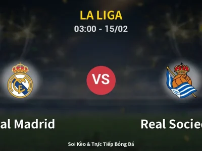 Kết Quả: Real Madrid 4-1 Real Sociedad – Highlight & Bàn Thắng | La Liga