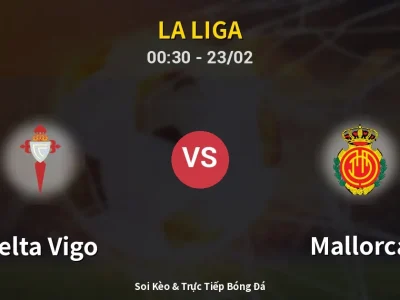 Kết Quả: Celta Vigo 2-0 Mallorca – Highlight & Bàn Thắng | La Liga