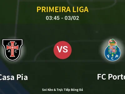 Kết Quả: Casa Pia 2-1 FC Porto – Highlight & Bàn Thắng | Primeira Liga
