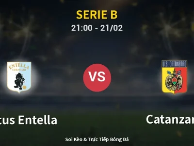 🔴 Trực Tiếp: Virtus Entella 0-1 Catanzaro – Link Xem Serie B (Full HD)
