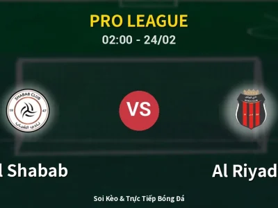 Kết Quả: Al Shabab 3-1 Al Riyadh – Highlight & Bàn Thắng | Pro League