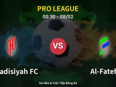 Kết Quả: Al-Qadisiyah FC 1-1 Al-Fateh – Highlight & Bàn Thắng | Pro League