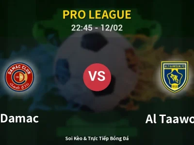 Soi Kèo Damac vs Al Taawon – 22:45 12/02 | Nhận Định, Dự Đoán Tỷ Số