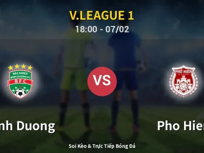 Kết Quả: Binh Duong 1-2 Pho Hien – Highlight & Bàn Thắng | V.League 1