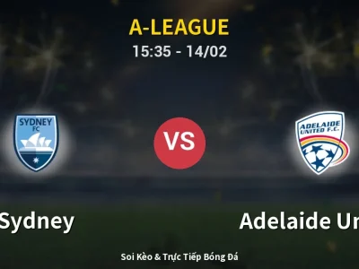 Kết Quả: Sydney 1-2 Adelaide United – Highlight & Bàn Thắng | A-League