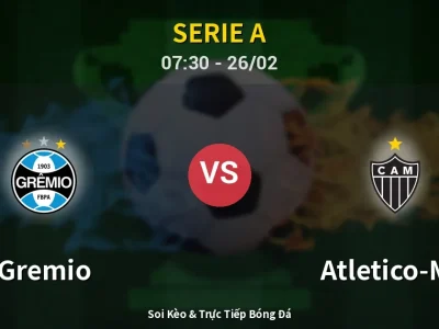 Kết Quả: Gremio 2-1 Atletico-MG – Highlight & Bàn Thắng | Serie A