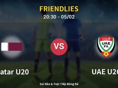 Soi Kèo Qatar U20 vs UAE U20 – 20:30 05/02 | Nhận Định, Dự Đoán Tỷ Số