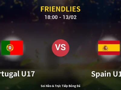 Kết Quả: Portugal U17 1-1 Spain U17 – Highlight & Bàn Thắng | Friendlies