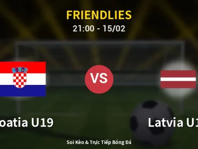 🔴 Trực Tiếp: Croatia U19 4-2 Latvia U19 – Link Xem Friendlies (Full HD)