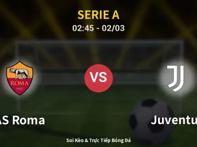 Kết Quả: AS Roma 3-3 Juventus – Highlight & Bàn Thắng | Serie A