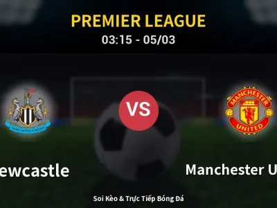 Kết Quả: Newcastle 2-1 Manchester United – Highlight & Bàn Thắng | Premier League