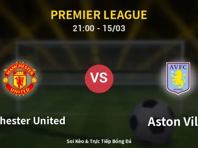 Soi Kèo Manchester United vs Aston Villa – 21:00 15/03 | Nhận Định, Dự Đoán Tỷ Số