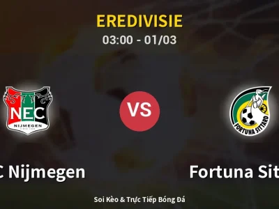 Kết Quả: NEC Nijmegen 2-3 Fortuna Sittard – Highlight & Bàn Thắng | Eredivisie