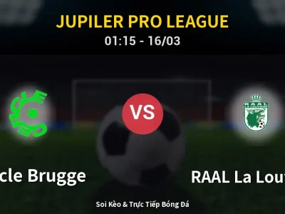 🔴 Trực Tiếp: Cercle Brugge 0-1 RAAL La Louvière – Link Xem Jupiler Pro League (Full HD)