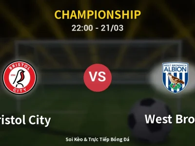Soi Kèo Bristol City vs West Brom – 22:00 21/03 | Nhận Định, Dự Đoán Tỷ Số