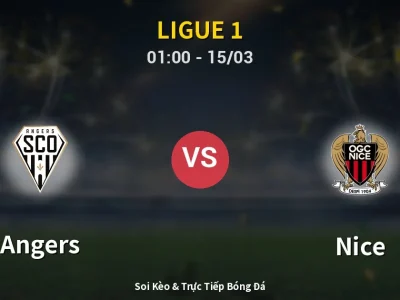 Kết Quả: Angers 0-2 Nice – Highlight & Bàn Thắng | Ligue 1