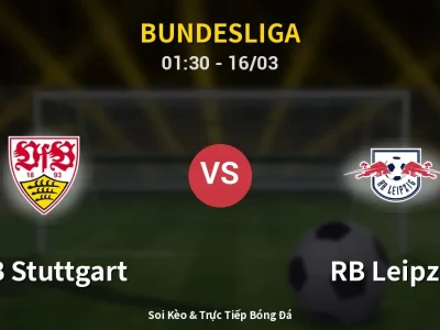 🔴 Trực Tiếp: VfB Stuttgart 0-0 RB Leipzig – Link Xem Bundesliga (Full HD)