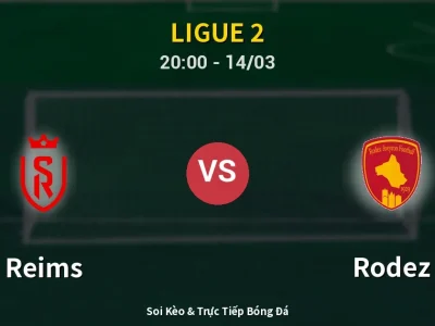 Kết Quả: Reims 1-2 Rodez – Highlight & Bàn Thắng | Ligue 2