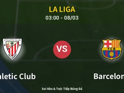 Kết Quả: Athletic Club 0-1 Barcelona – Highlight & Bàn Thắng | La Liga